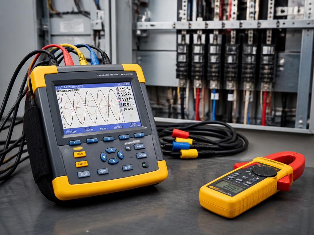 Professionele meetapparatuur voor elektrotechnische inspecties