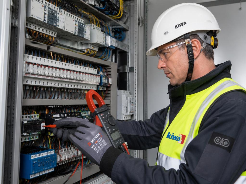 Electrische inspectie van een verdeelkast