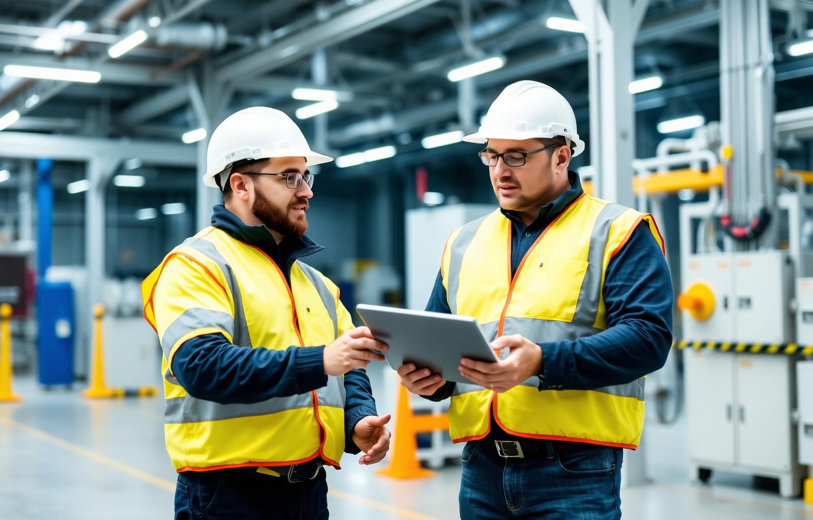 Inspecteurs van Expert Inspecties aan het werk